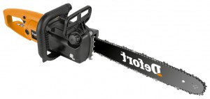 Buy electric chain saw DeFort DEC-2045N online, Photo and Characteristics