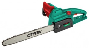 Buy electric chain saw Verto 52G584 online, Photo and Characteristics