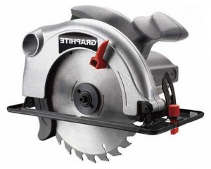 Buy circular saw Graphite 58G486 online, Photo and Characteristics