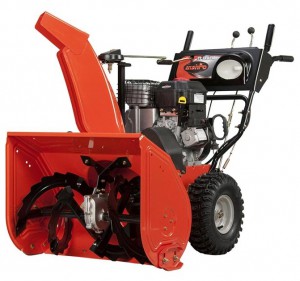 Buy snowblower Ariens ST27LE Deluxe online, Photo and Characteristics