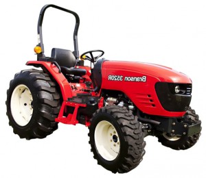 Købe mini traktor Branson 3520R online, Foto og Egenskaber