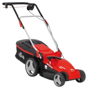 Buy lawn mower Grizzly ERM 1435 G online, Photo and Characteristics