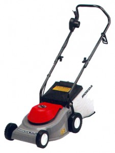 Buy lawn mower Honda HRE 330 online, Photo and Characteristics