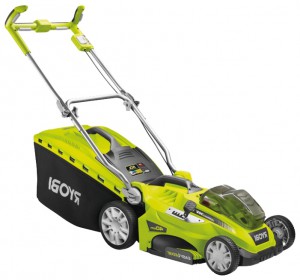 Buy lawn mower RYOBI OLM 1840 H online, Photo and Characteristics