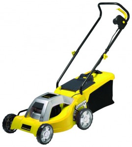 Buy lawn mower Champion EM4218 online, Photo and Characteristics