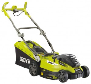 Buy lawn mower RYOBI RLM 18X36H240 online, Photo and Characteristics