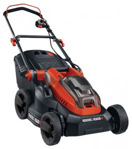 Buy lawn mower Black & Decker CLM3820L1 online, Photo and Characteristics