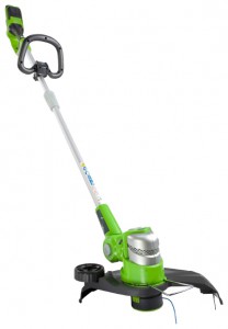 Buy trimmer Greenworks 2100007 24V Deluxe online, Photo and Characteristics