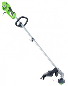Buy trimmer Greenworks 21142 10 Amp 18-Inch online, Photo and Characteristics