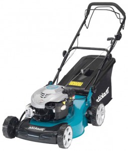 Buy self-propelled lawn mower Makita PLM4611 online, Photo and Characteristics