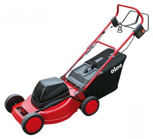Buy self-propelled lawn mower Solo 588 RE online, Photo and Characteristics