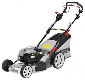 Buy self-propelled lawn mower Hecht 553 ALU online, Photo and Characteristics