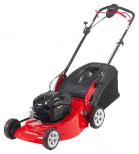 Buy self-propelled lawn mower Jonsered LM 2151 CMDA online, Photo and Characteristics