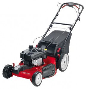 Buy self-propelled lawn mower Jonsered LM 2156 CMDA online, Photo and Characteristics