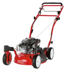 Buy self-propelled lawn mower SABO JS 63 C online, Photo and Characteristics