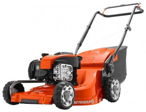 Buy self-propelled lawn mower Husqvarna LC 247 online, Photo and Characteristics