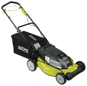 Buy lawn mower RYOBI RLM 4852L online, Photo and Characteristics