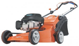 Buy self-propelled lawn mower Husqvarna R 150SVH online, Photo and Characteristics