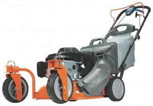 Buy self-propelled lawn mower Husqvarna R 152SV Swivel online, Photo and Characteristics
