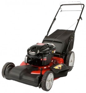 Buy self-propelled lawn mower Yard Machines 12A-B24T360 online, Photo and Characteristics