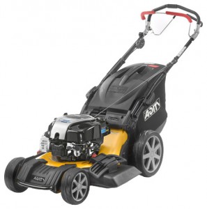 Buy self-propelled lawn mower STIGA Turbo Excel 55 S B Side Discharge online, Photo and Characteristics