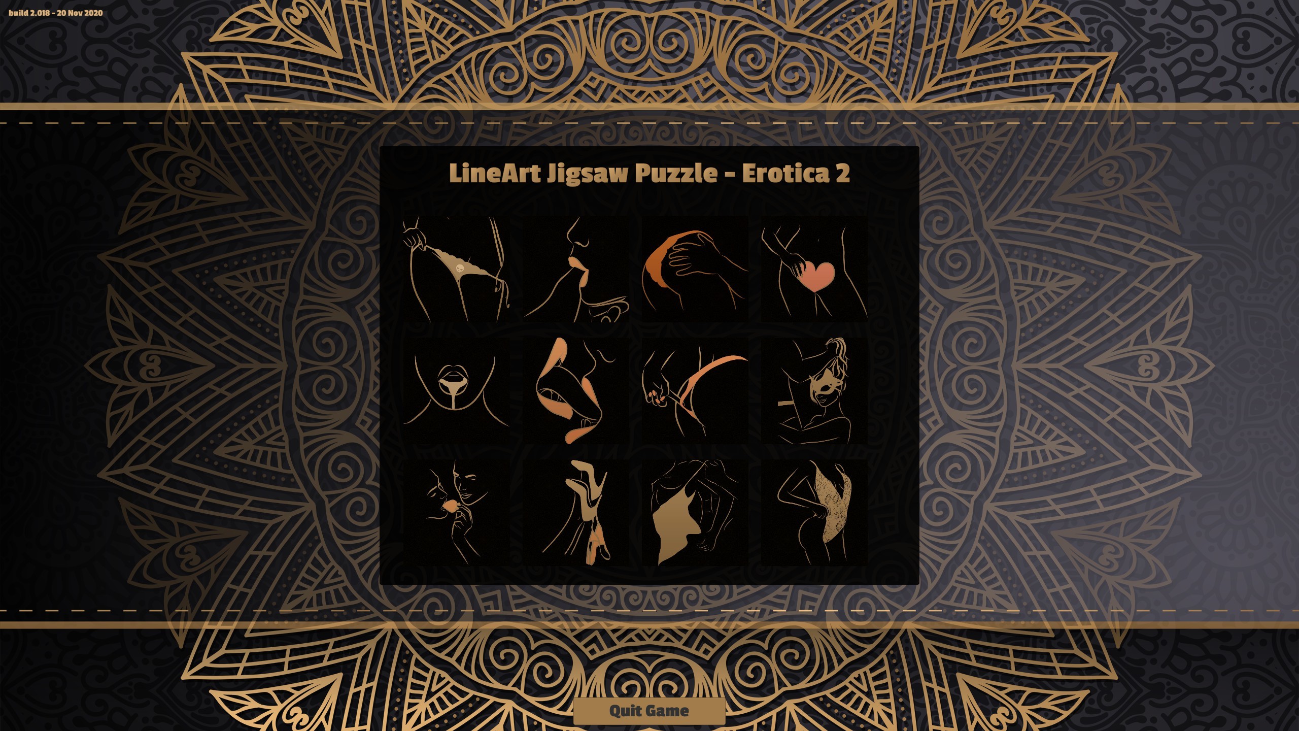 LineArt Jigsaw Puzzle - Erotica 2 Steam CD Key [USD 0.21]