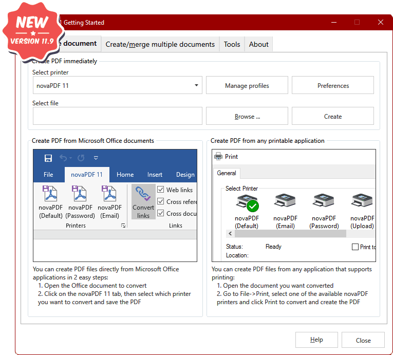 novaPDF Lite 11 Key (Lifetime  / 1 PC) [USD 4.24]