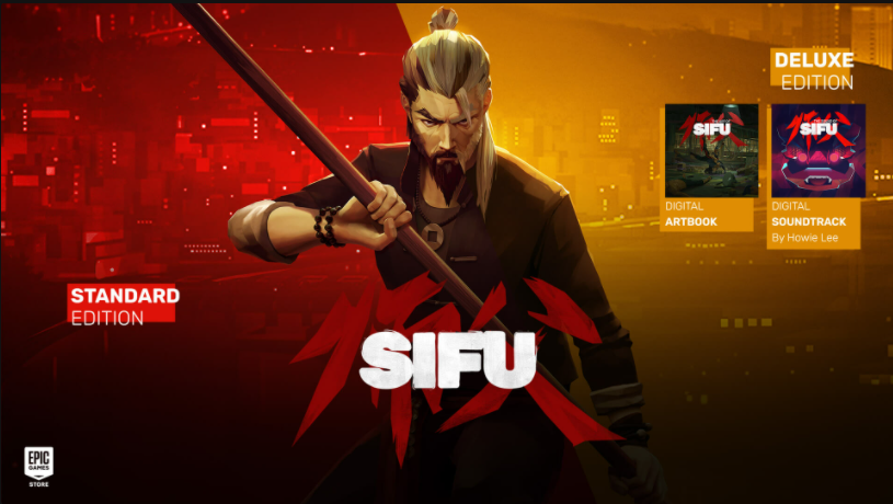 Sifu Deluxe Edition Epic Games CD Key [USD 18.99]