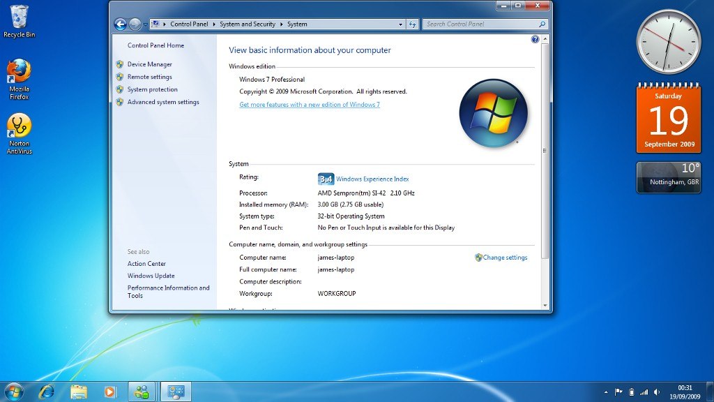 Windows 7 Home Basic OEM Key [USD 19.76]