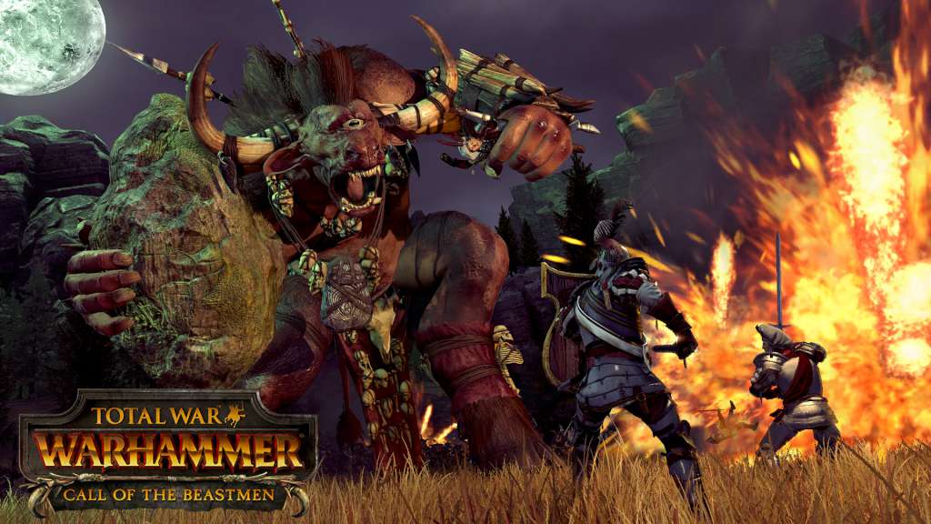 Total War: Warhammer - Call of the Beastmen DLC RoW Steam CD Key [USD 14.54]
