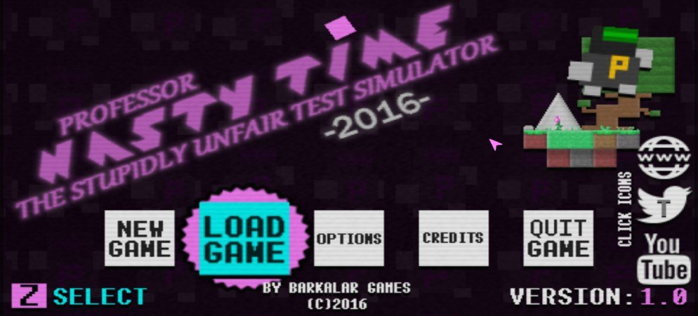 Professor Nasty Time: The Stupidly Unfair Test Simulator 2016 Steam CD Key [USD 2.2]