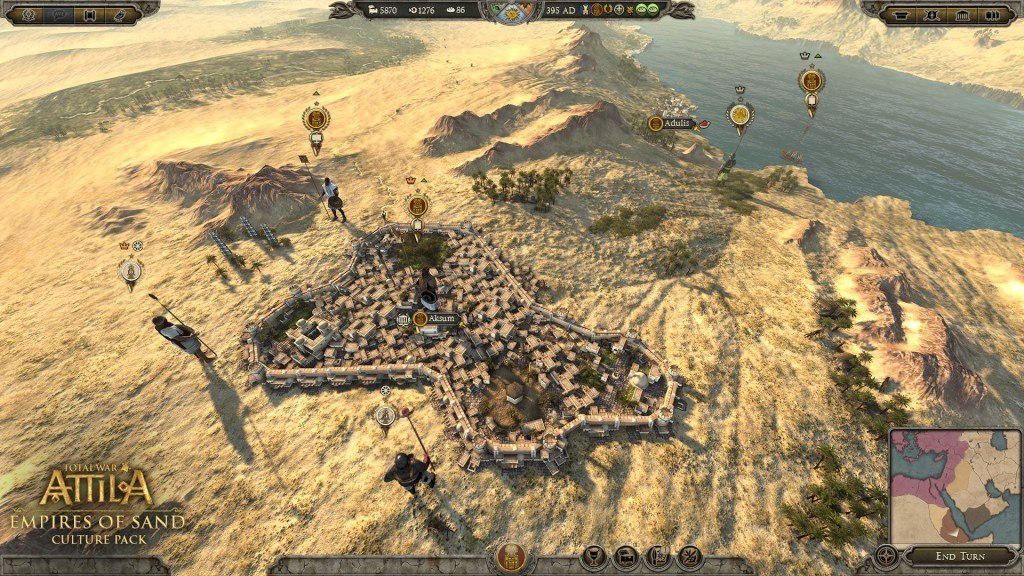 Total War: ATTILA - Empires of Sand Culture Pack DLC Steam CD Key [USD 6.72]