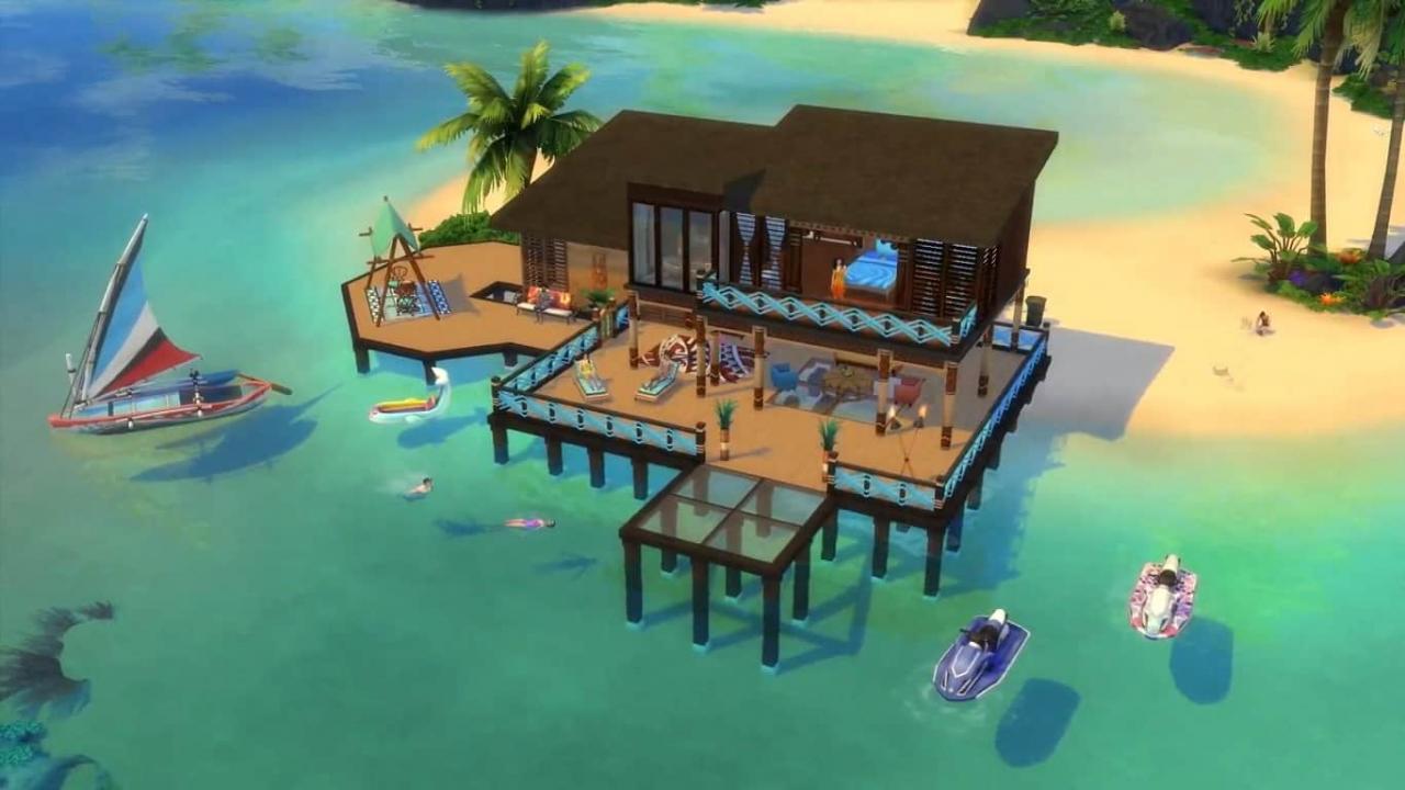 The Sims 4 + Island Living Bundle Origin CD Key [USD 16.94]