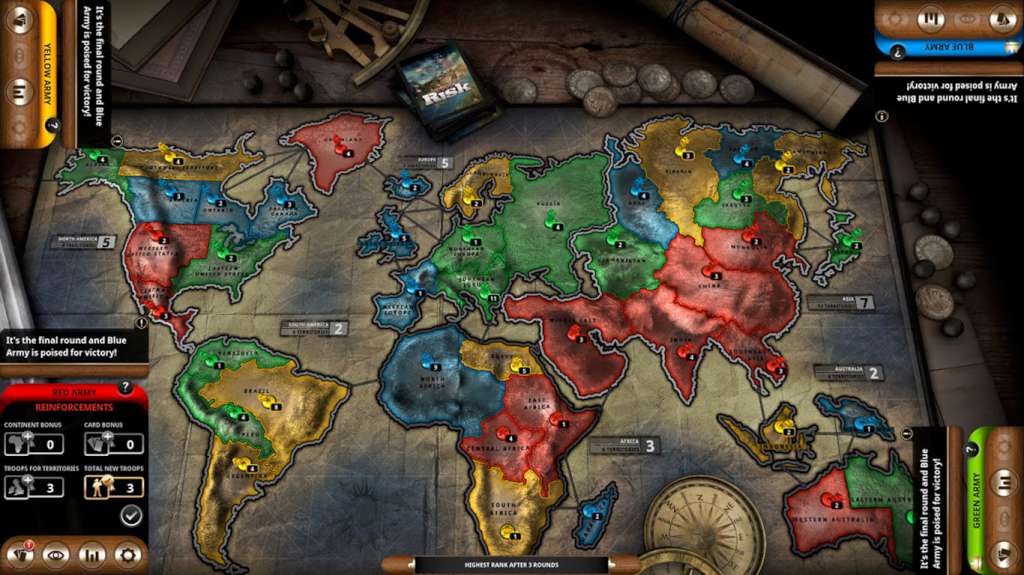 RISK - The game of Global Domination - The Official 2016 Edition Steam Gift [USD 950.28]