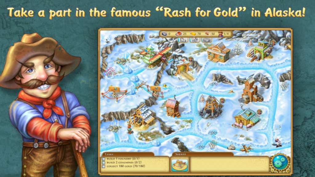 Rush for gold: Alaska Steam CD Key [USD 0.88]