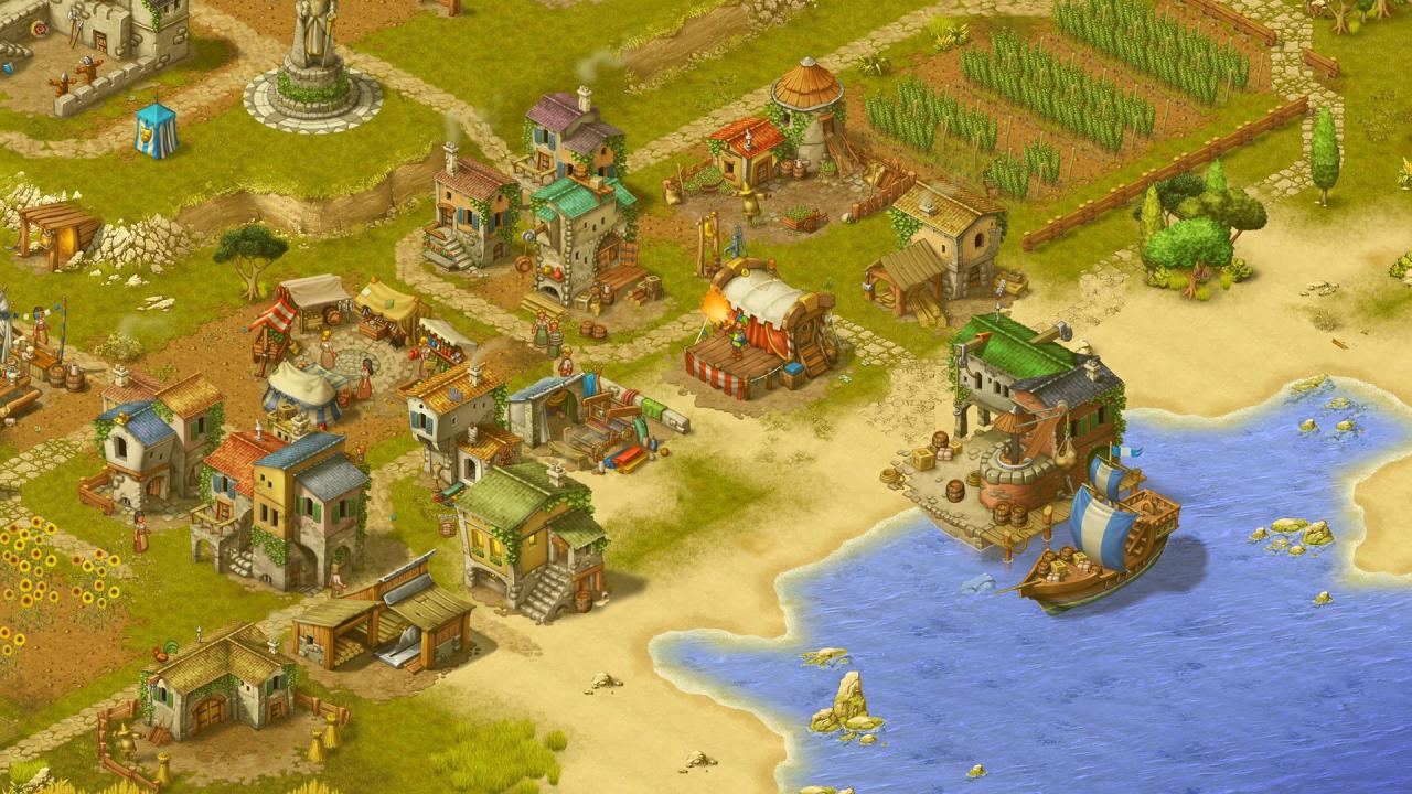 Townsmen - A Kingdom Rebuilt: The Seaside Empire DLC Steam CD Key [USD 2.34]