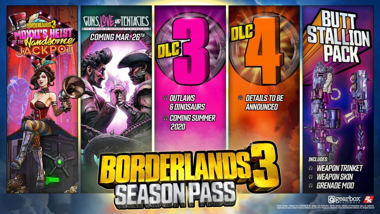 Borderlands 3 - Season Pass DLC Steam Altergift [USD 18.76]
