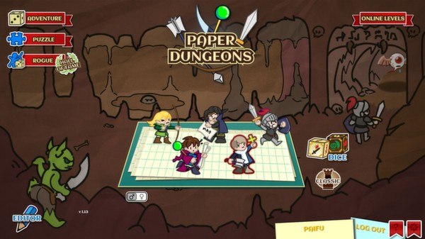 Paper Dungeons Steam CD Key [USD 1.36]