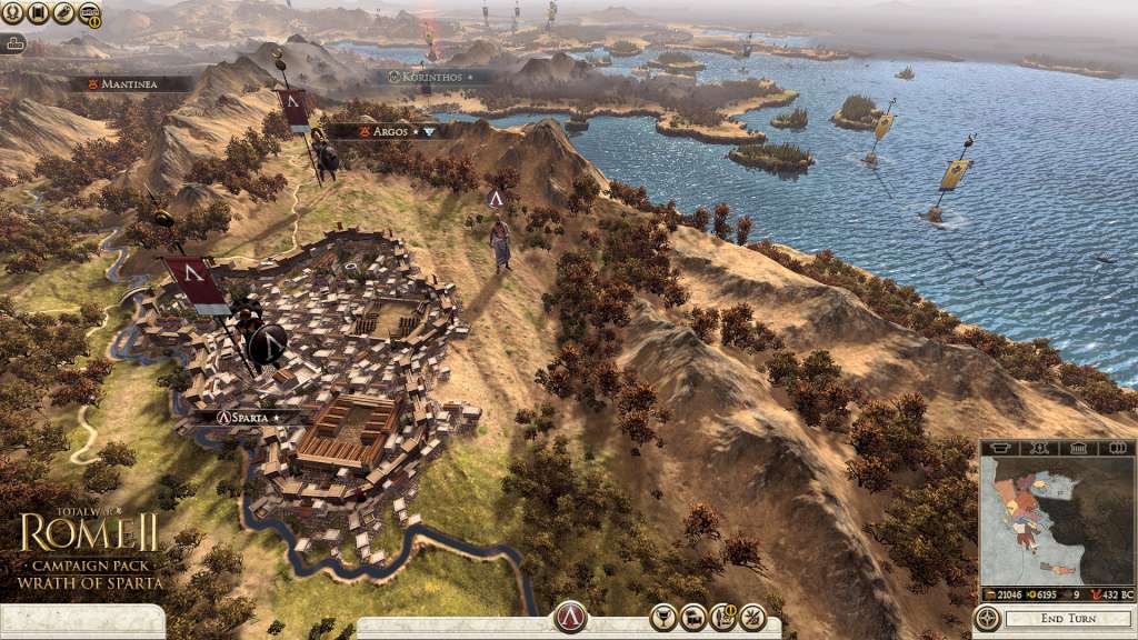 Total War: ROME II - Wrath of Sparta DLC Steam CD Key [USD 7.24]