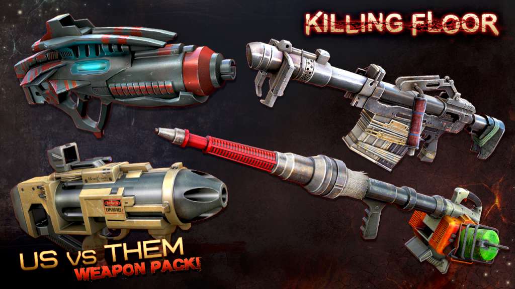Killing Floor - Community Weapons Pack 3 - Us Versus Them Total Conflict Pack DLC Steam CD Key [USD 0.85]