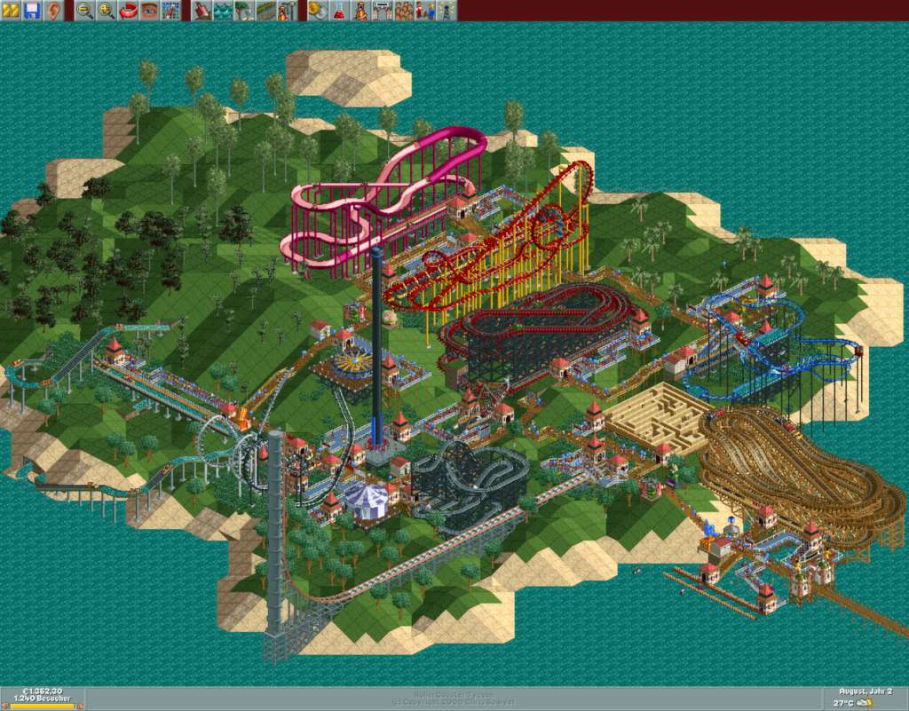 RollerCoaster Tycoon: Deluxe Steam Gift [USD 101.68]