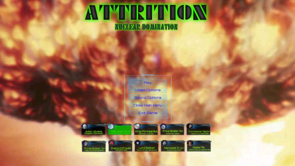 Attrition: Nuclear Domination Steam Gift [USD 6.18]