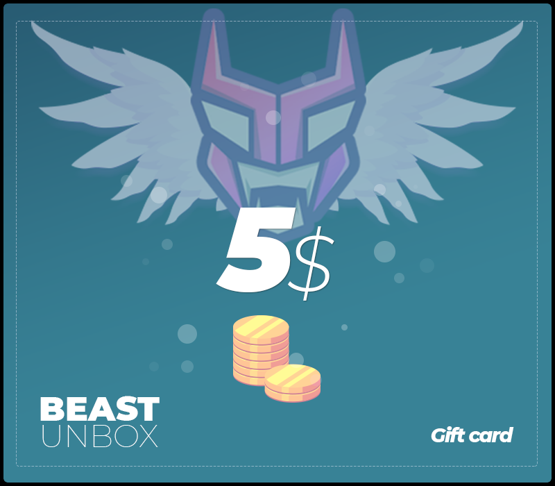 BeastUnbox.com $5 Gift Card [USD 5.53]