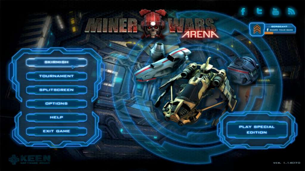 Miner Wars Arena Steam CD Key [USD 0.42]