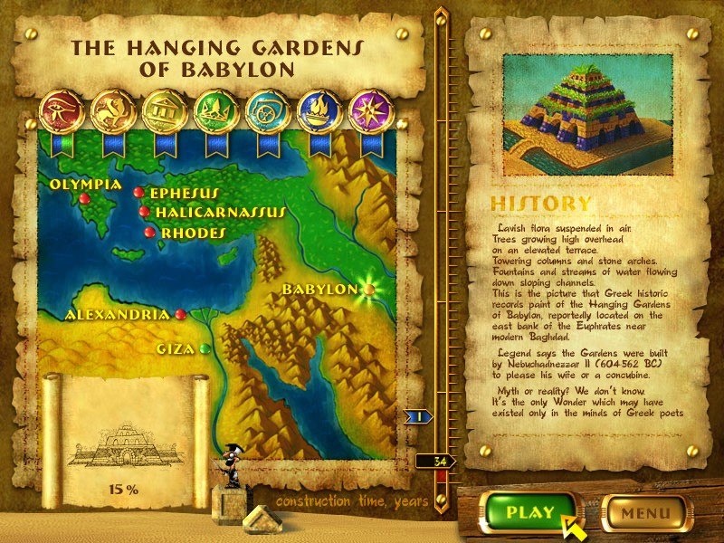 7 Wonders of the Ancient World Steam CD Key [USD 7.27]