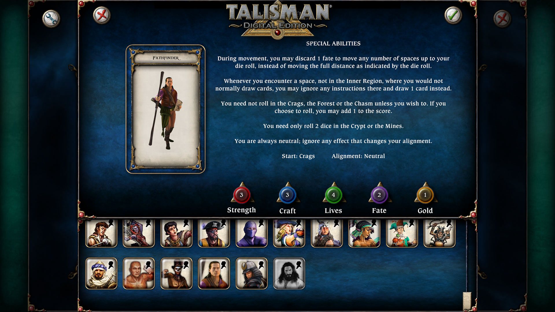 Talisman - Character Pack #18 Pathfinder DLC Steam CD Key [USD 0.88]