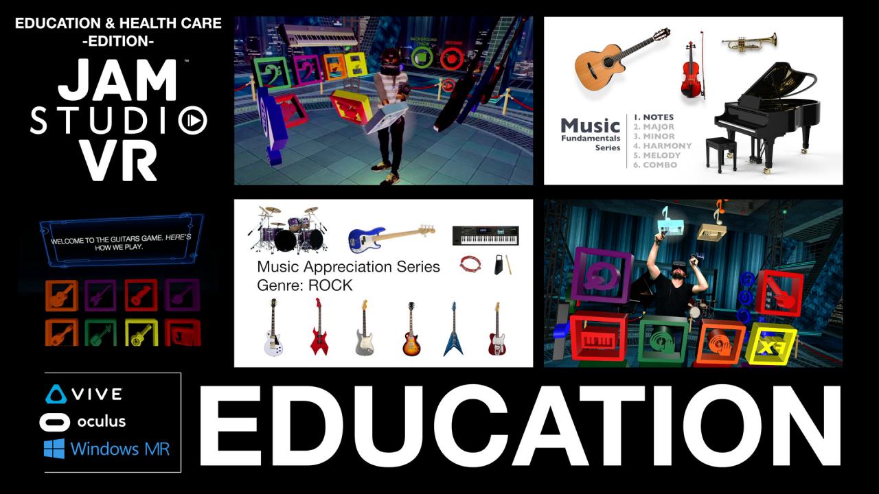 Jam Studio VR - Education & Health Care Edition Steam CD Key [USD 22.59]