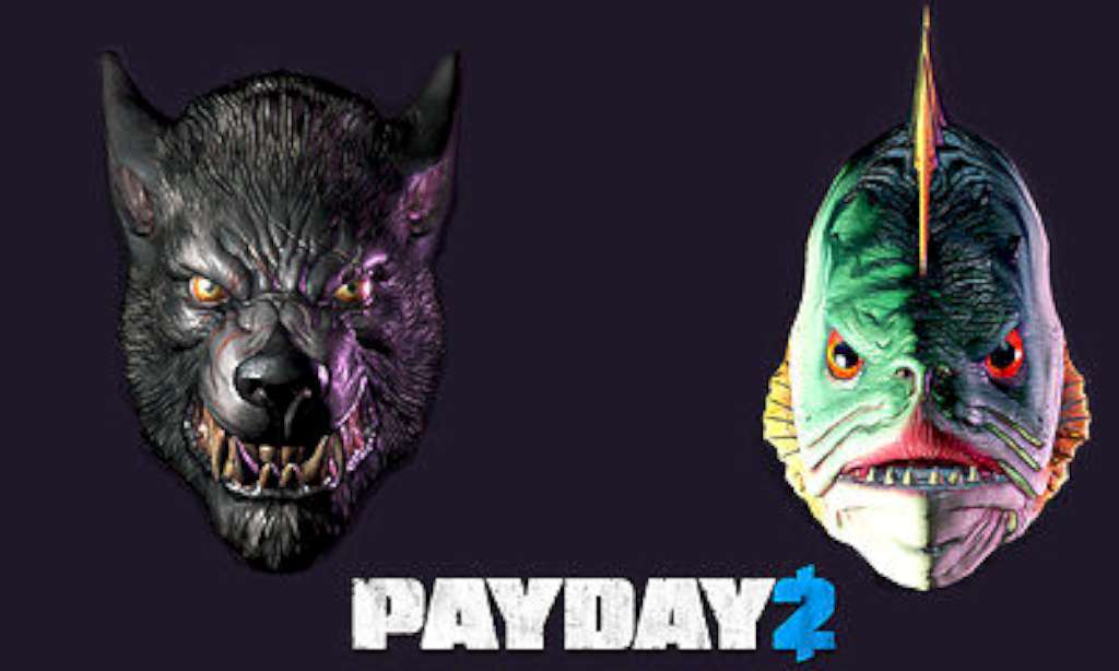 PAYDAY 2 - Lycanwulf and The One Below Masks DLC Steam CD Key [USD 0.37]