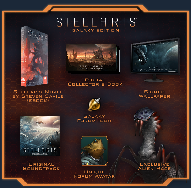Stellaris Galaxy Edition EU Steam CD Key [USD 13.62]