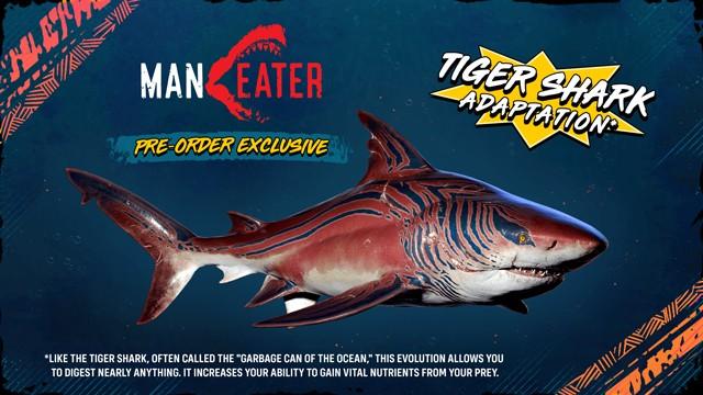 Maneater - Tiger Shark Adaptation DLC EU Epic Games CD Key [USD 2.93]
